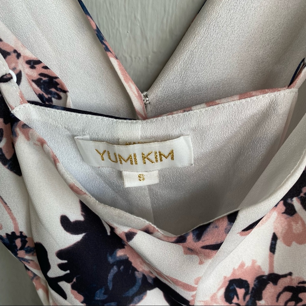 Yumi Kim Floral Midi Dress in Pink and Blue - Picture 9 of 14